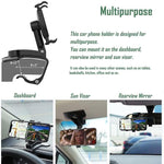 Load image into Gallery viewer, 360 Degree Rotatable Dashboard Phone Holder with a Clip
