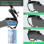 Load image into Gallery viewer, 360 Degree Rotatable Dashboard Phone Holder with a Clip
